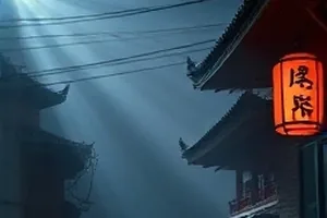 《尘世手记》封面：修表师傅戴着放大镜，在台灯下调整齿轮